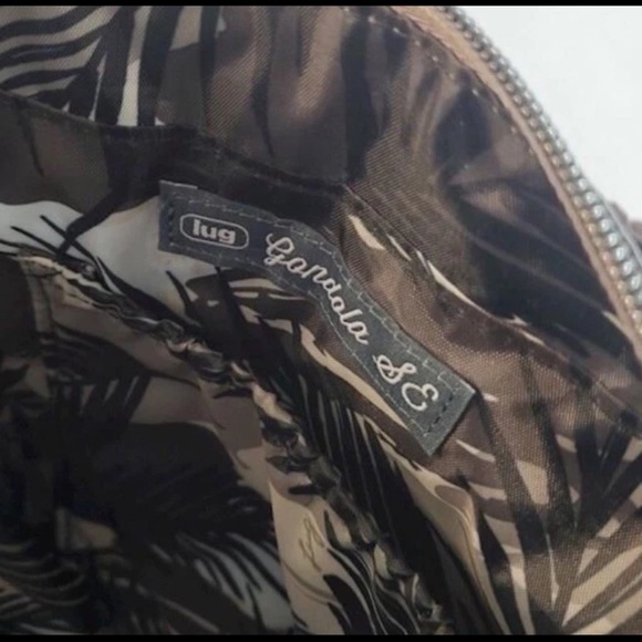 Lug Gondola SE Metallic Pearl Pewter Travel Bag Tote Purse - Picture 4 of 6